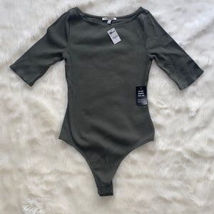 Express ribbed bodysuit